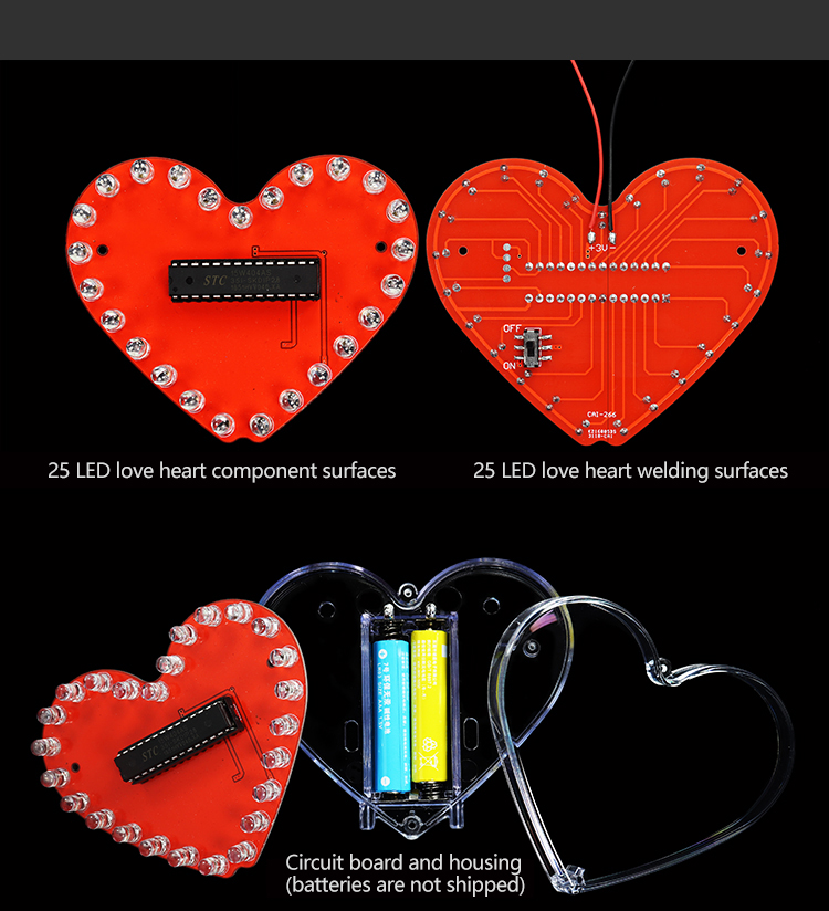 DIY Electronic Kit 25/32 LED R - đánh giá và giá Electronics Repair School